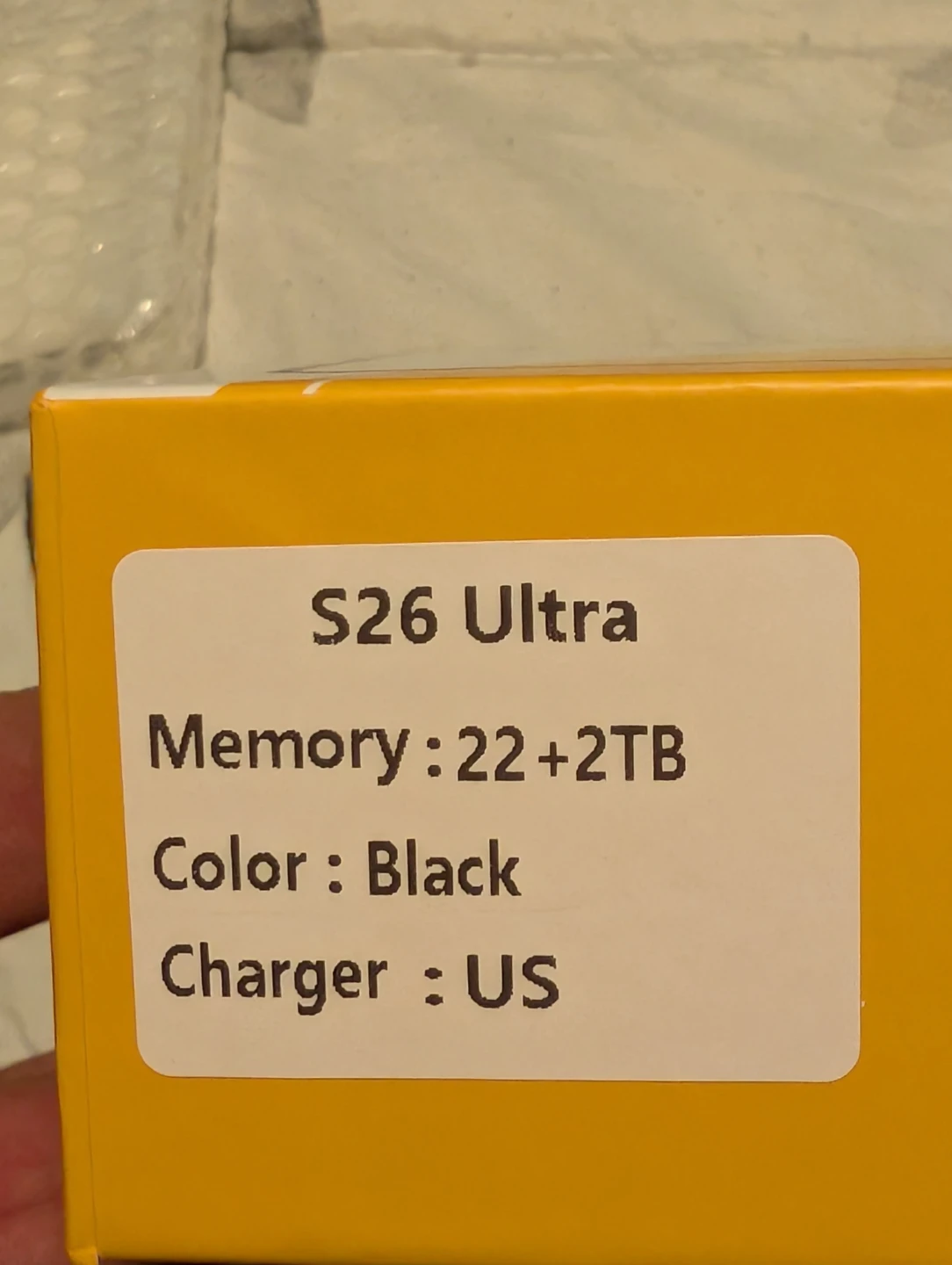 S26 Ultra Smartphone - Black, 22+2TB Memory - photo 2