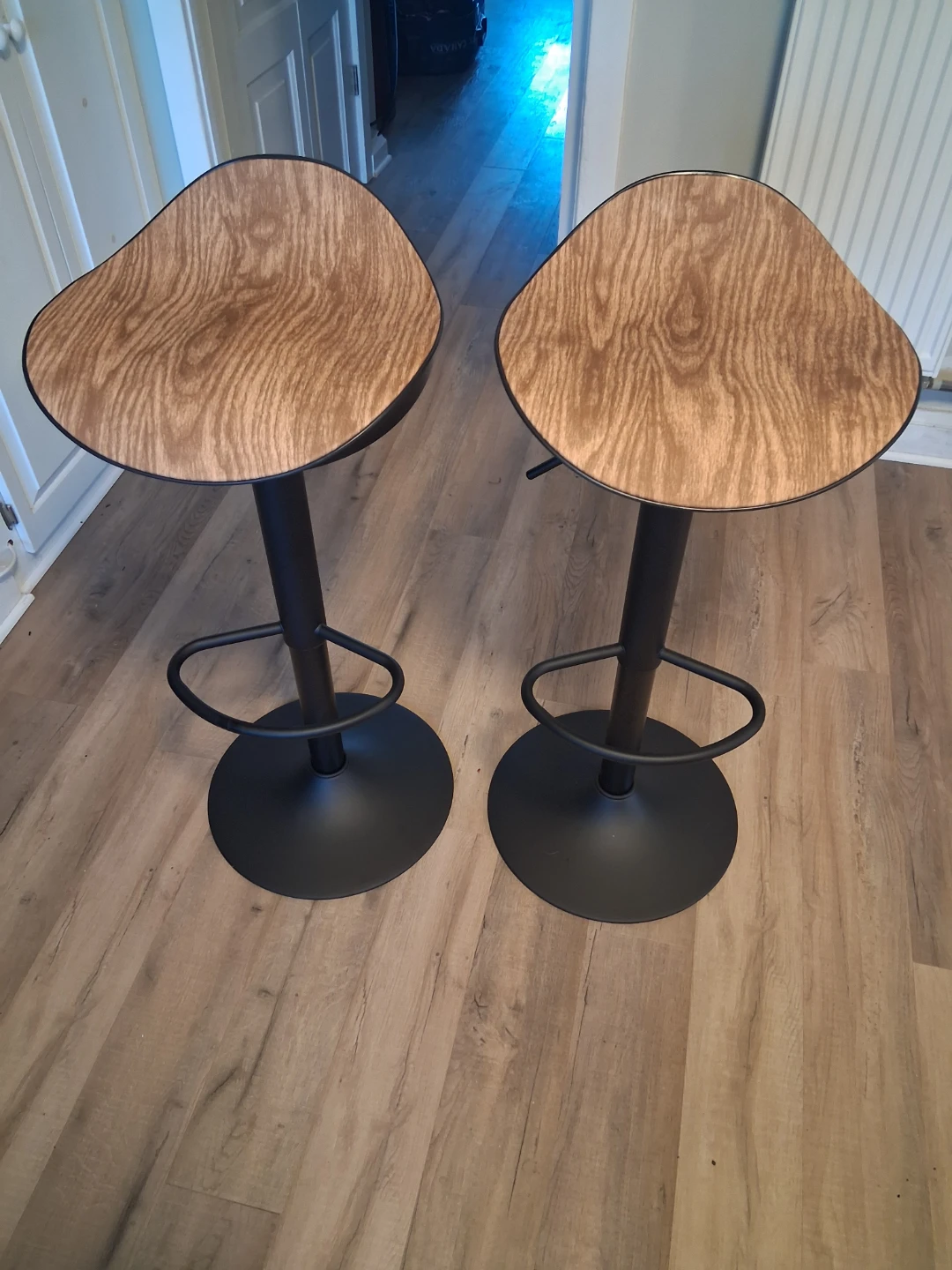Set of 2 Adjustable Bar Stools - photo 3