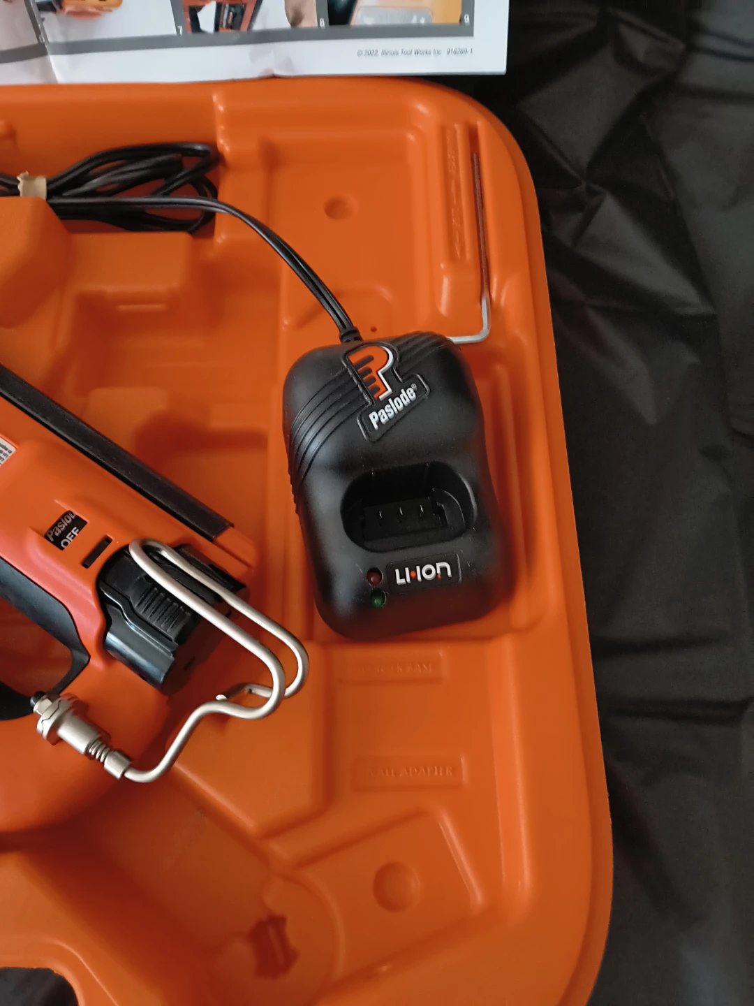 Paslode 16 gauge Lithium-ion Cordless Angled Finish Nailer - photo 3