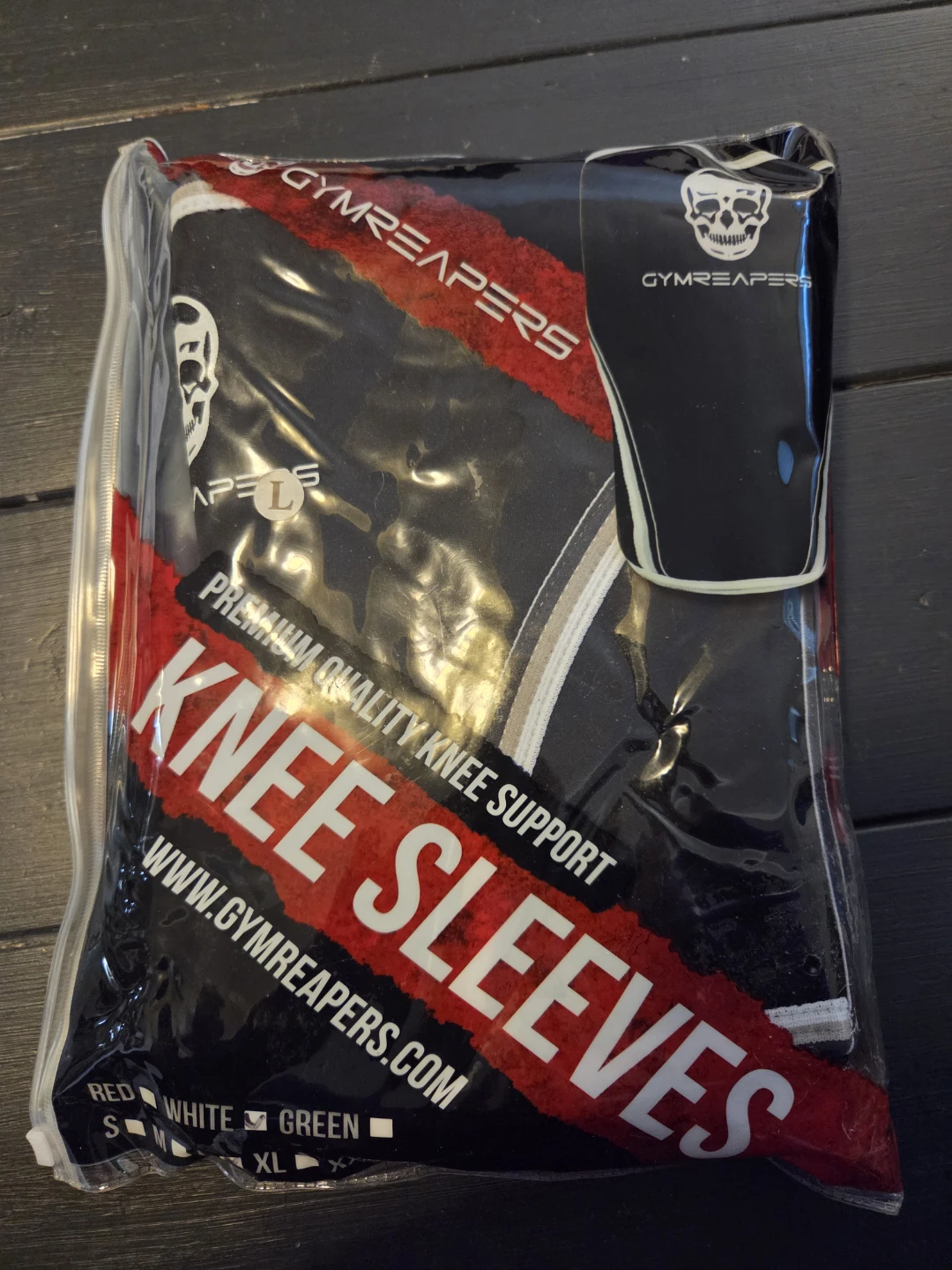 Gymreapers Knee Sleeves - size Large