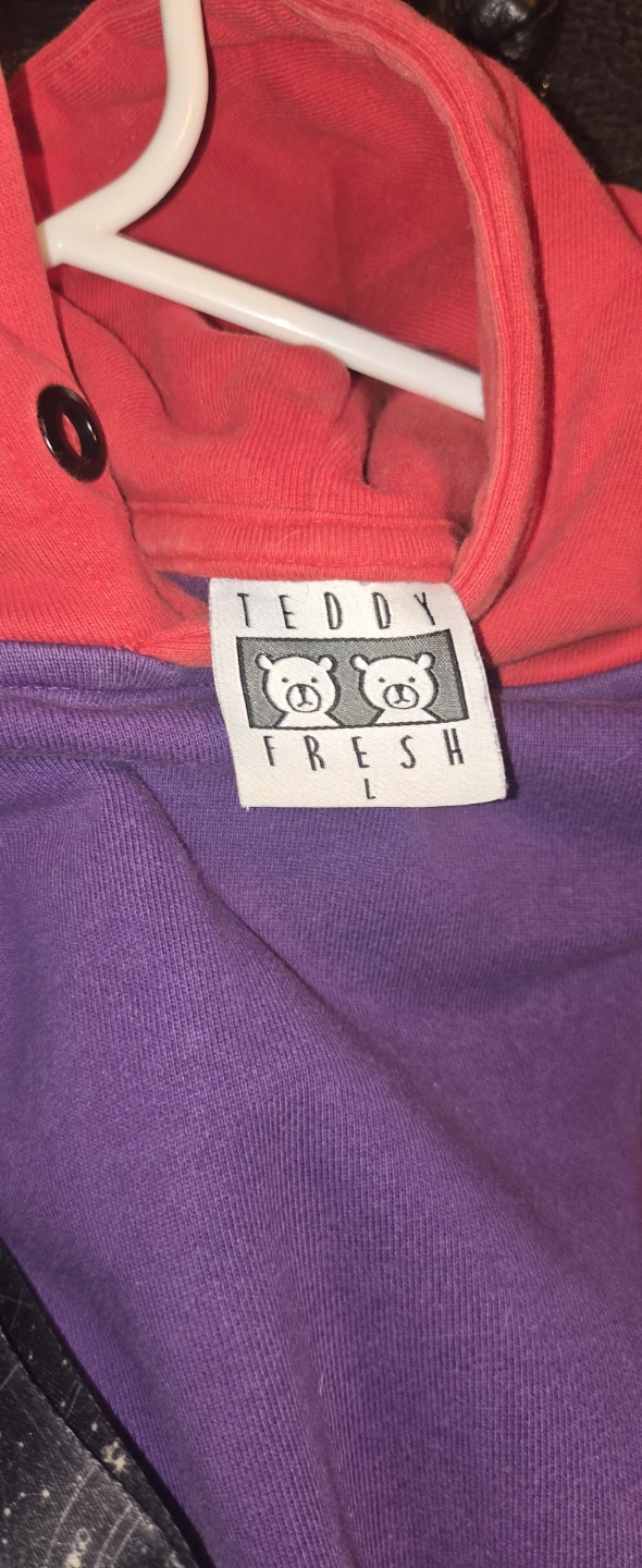 2 Teddy Fresh Colour Block Hoodie Size L - photo 2