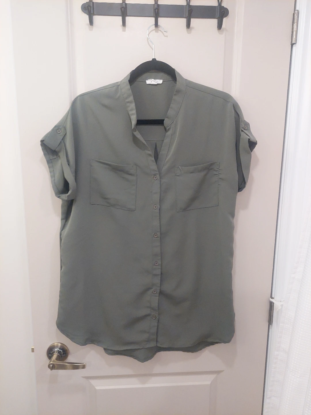 Olive green short sleeve