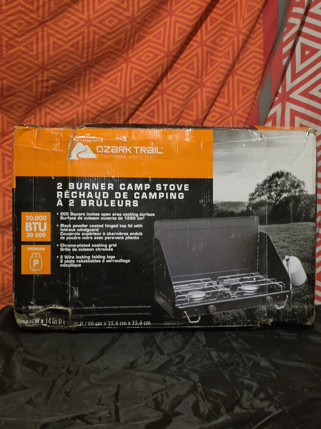 Ozark Trail 2 Burner Propane Camp Stove