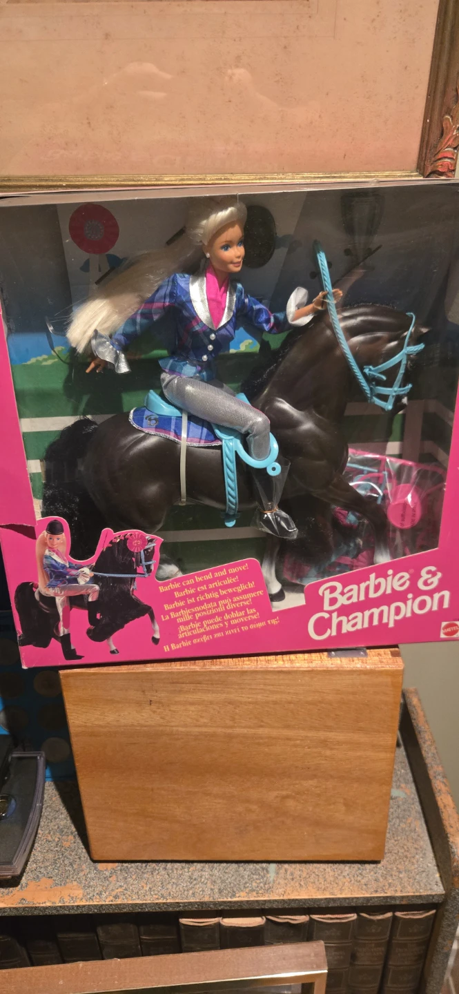 Barbie & Champion Horse Riding Doll Set