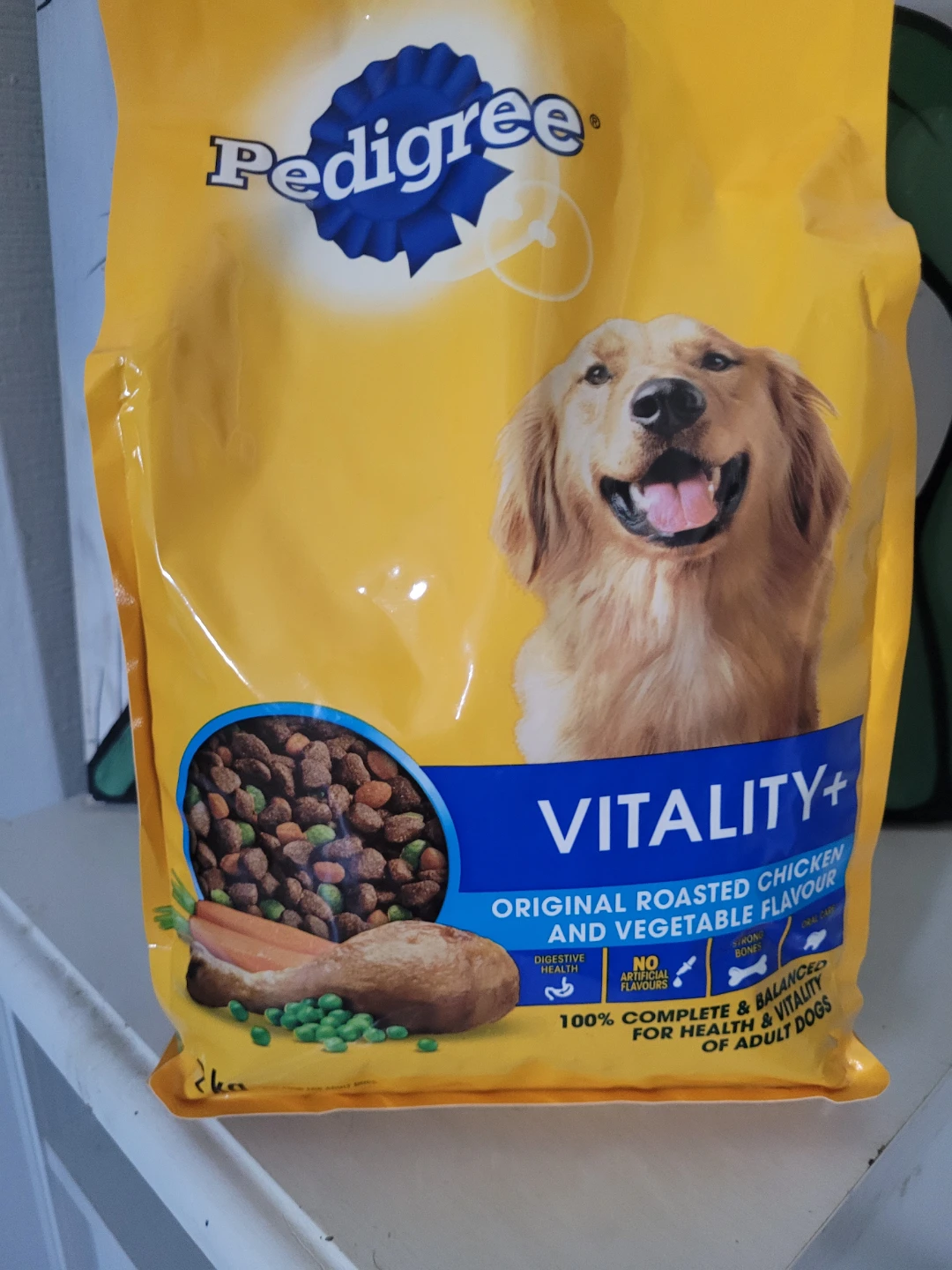 Pedigree Vitality+ Original Roasted Chicken & Vegetable Dog Food