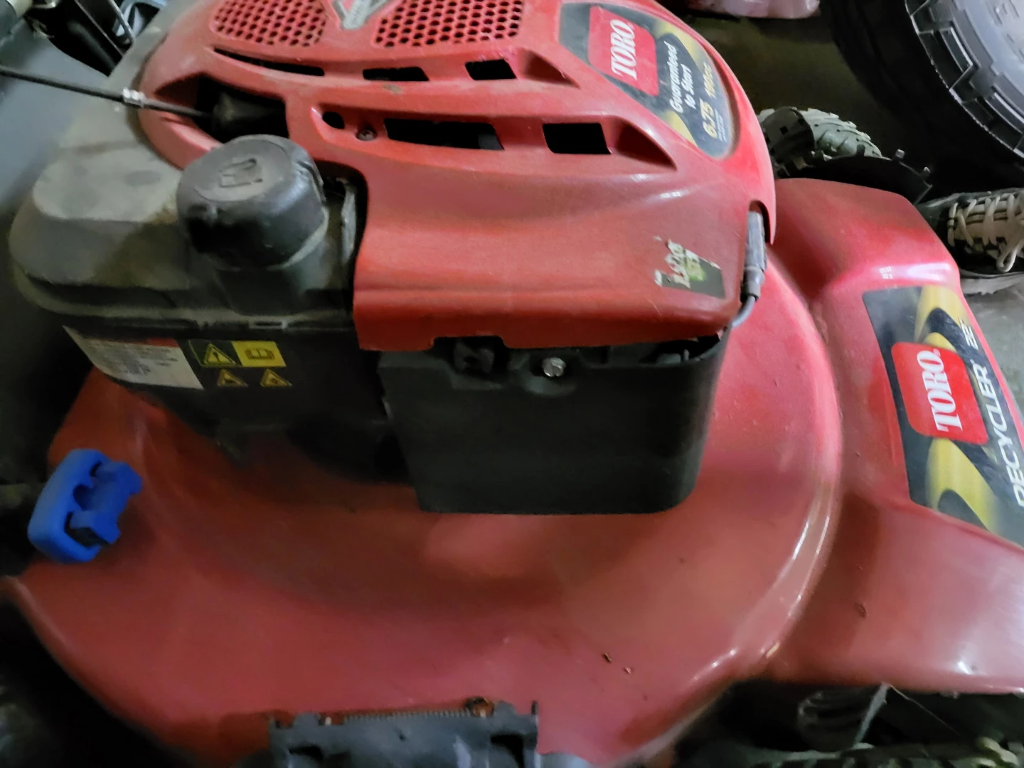 Toro Recycler 22" Lawn Mower 6.75 HP 190cc - photo 5