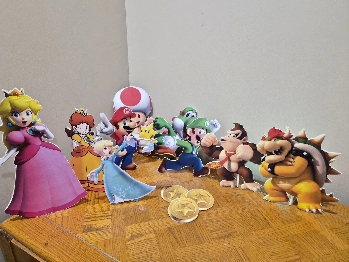 Super Mario Movie & Galaxy Party Decorations & Posters - photo 4