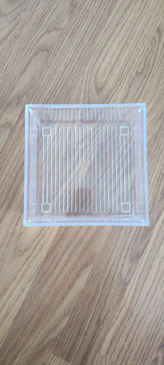 clear plastic drawer organizer