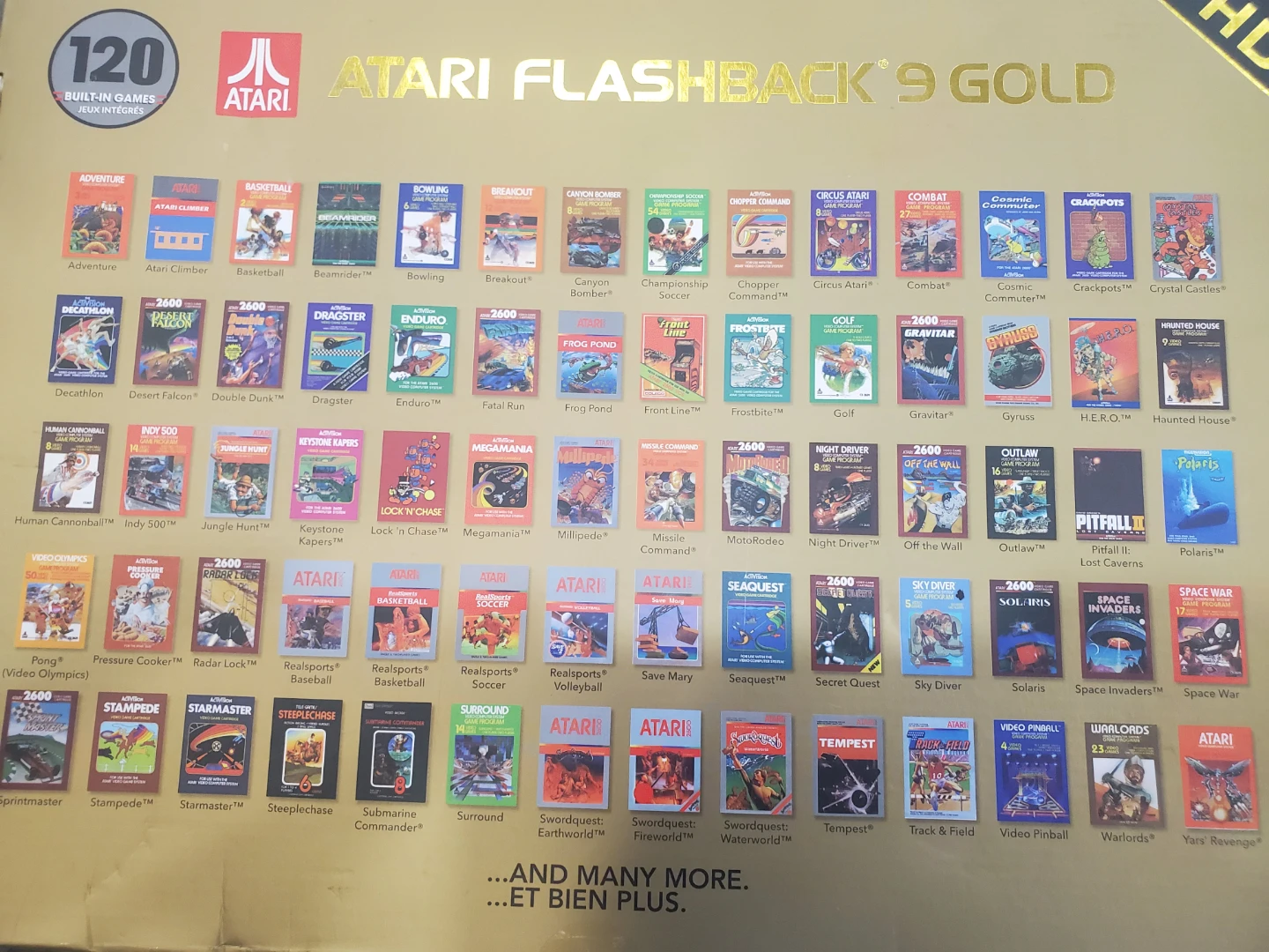 Atari Flashback 9 Gold - photo 3
