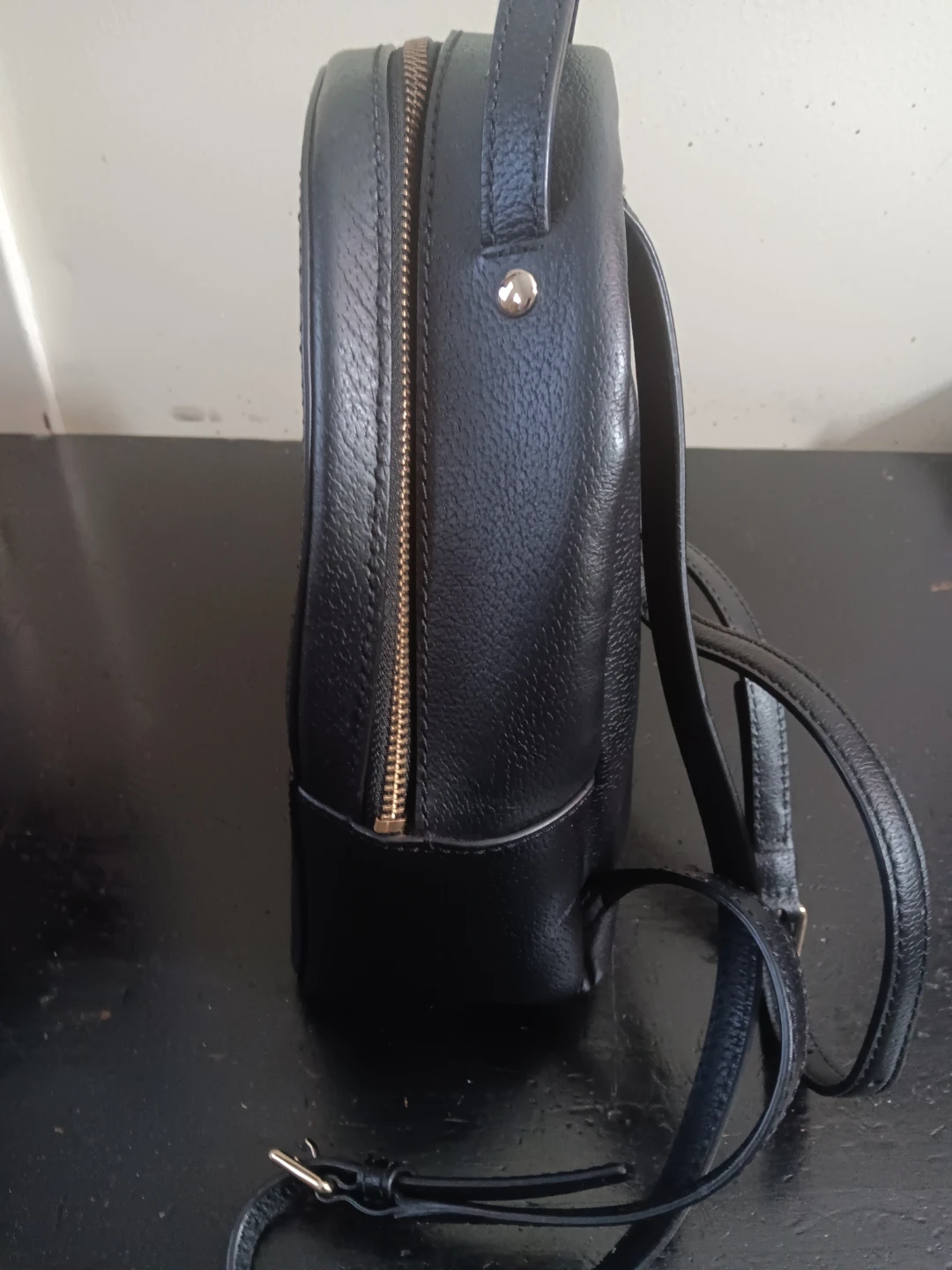 Kate Spade Black Leather Backpack - photo 2