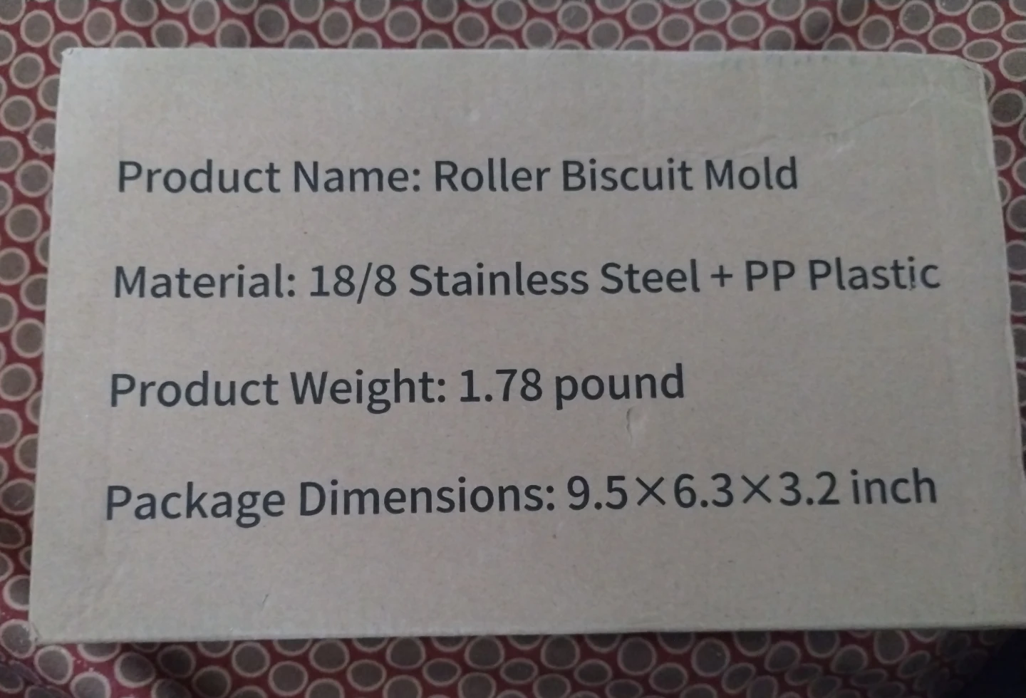 Roller Biscuit Mold with 32 Patterns - photo 2