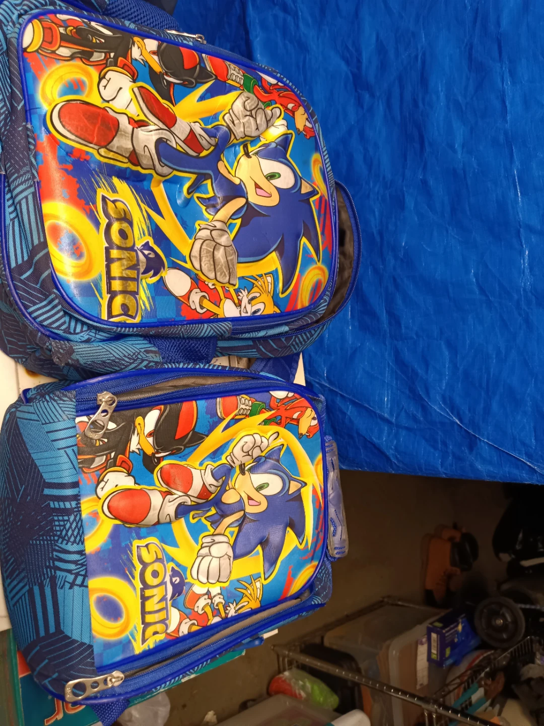 2 Sonic the Hedgehog Backpacks 🌱