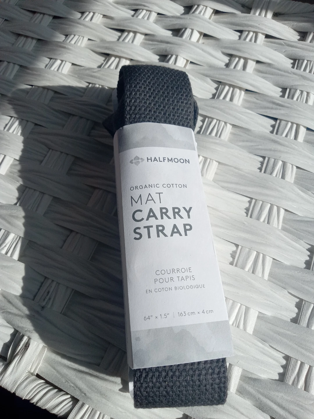 Halfmoon Organic Cotton Mat Carry Strap