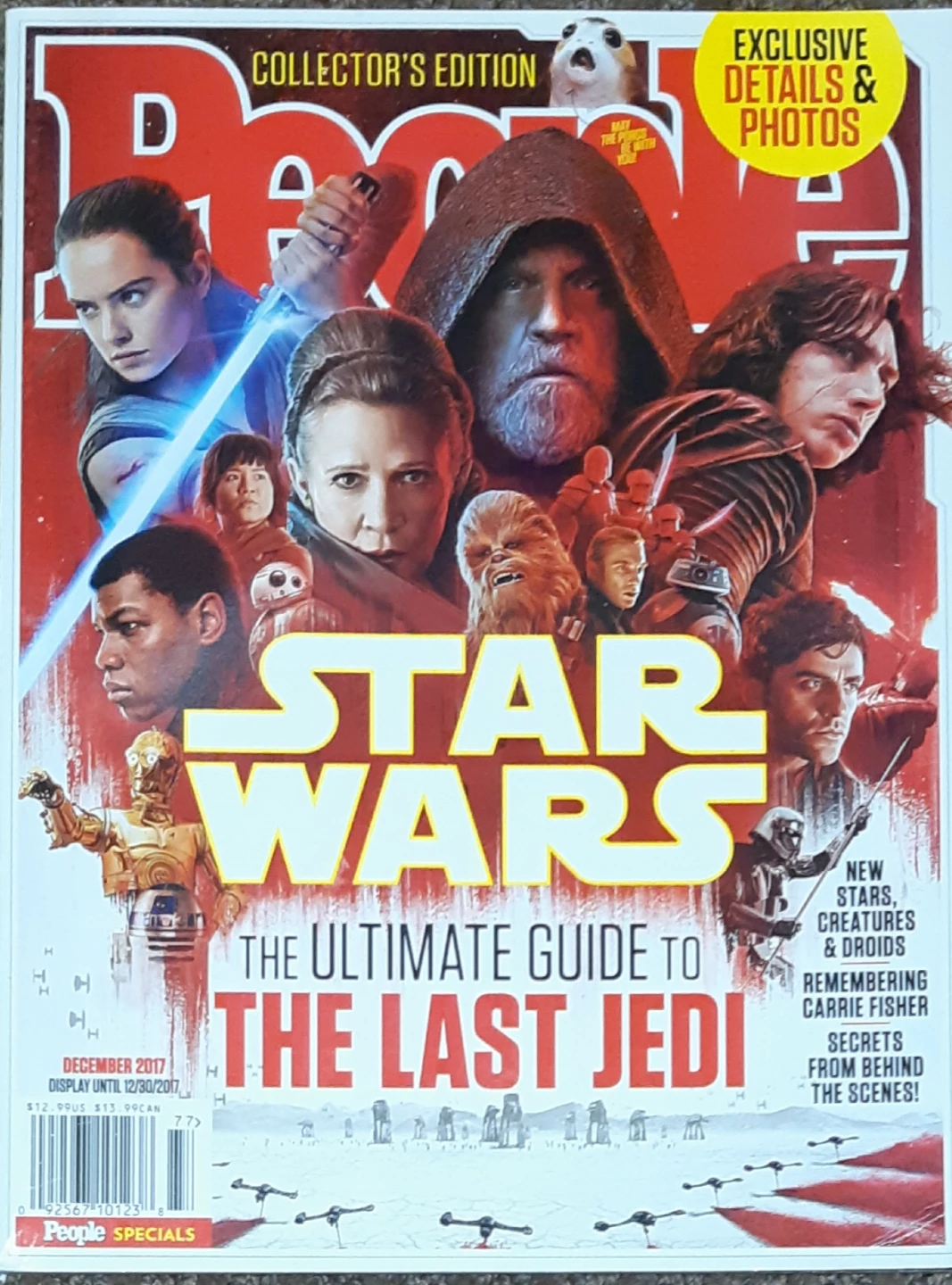 People Magazine: Star Wars The Last Jedi