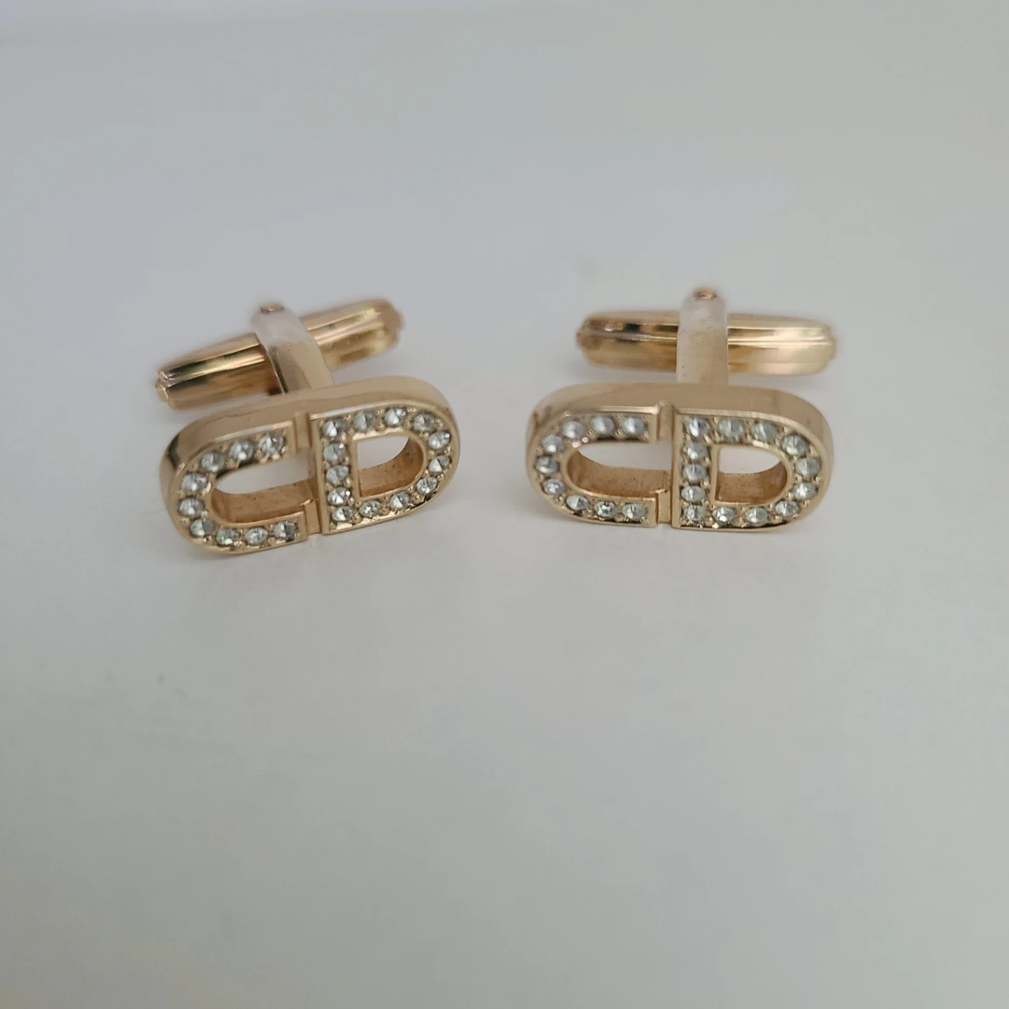 Assorted Gold Tone Cufflinks & Tie Clip 🌱 - photo 3