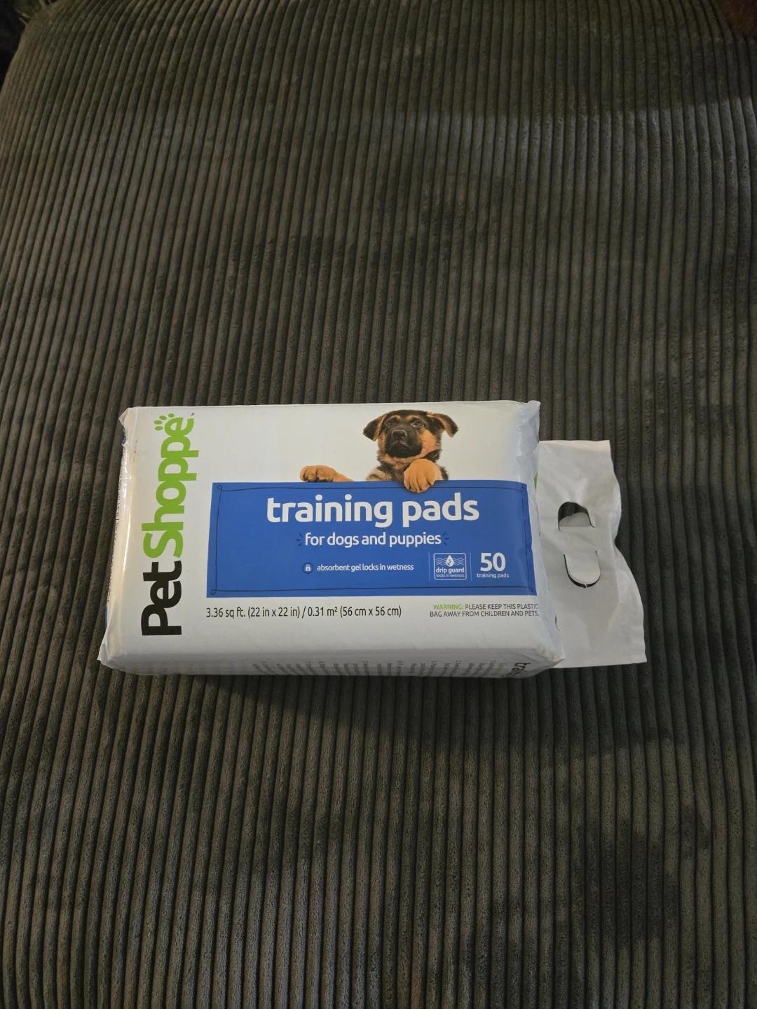 Pet Shoppe Training Pads for Dogs and Puppies - 50 Count