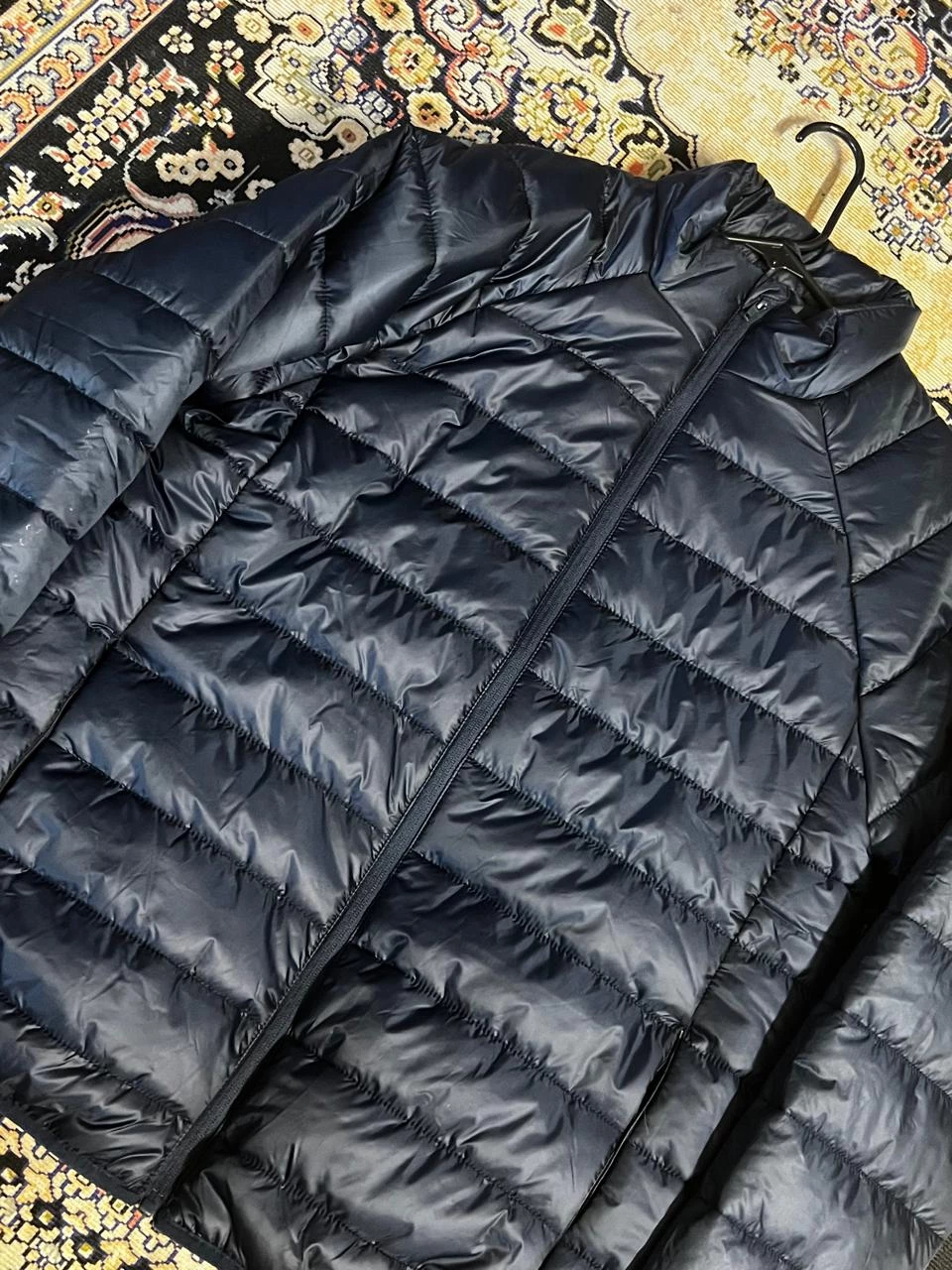 Mountain Ridge Puffer Vest Black Size M/L