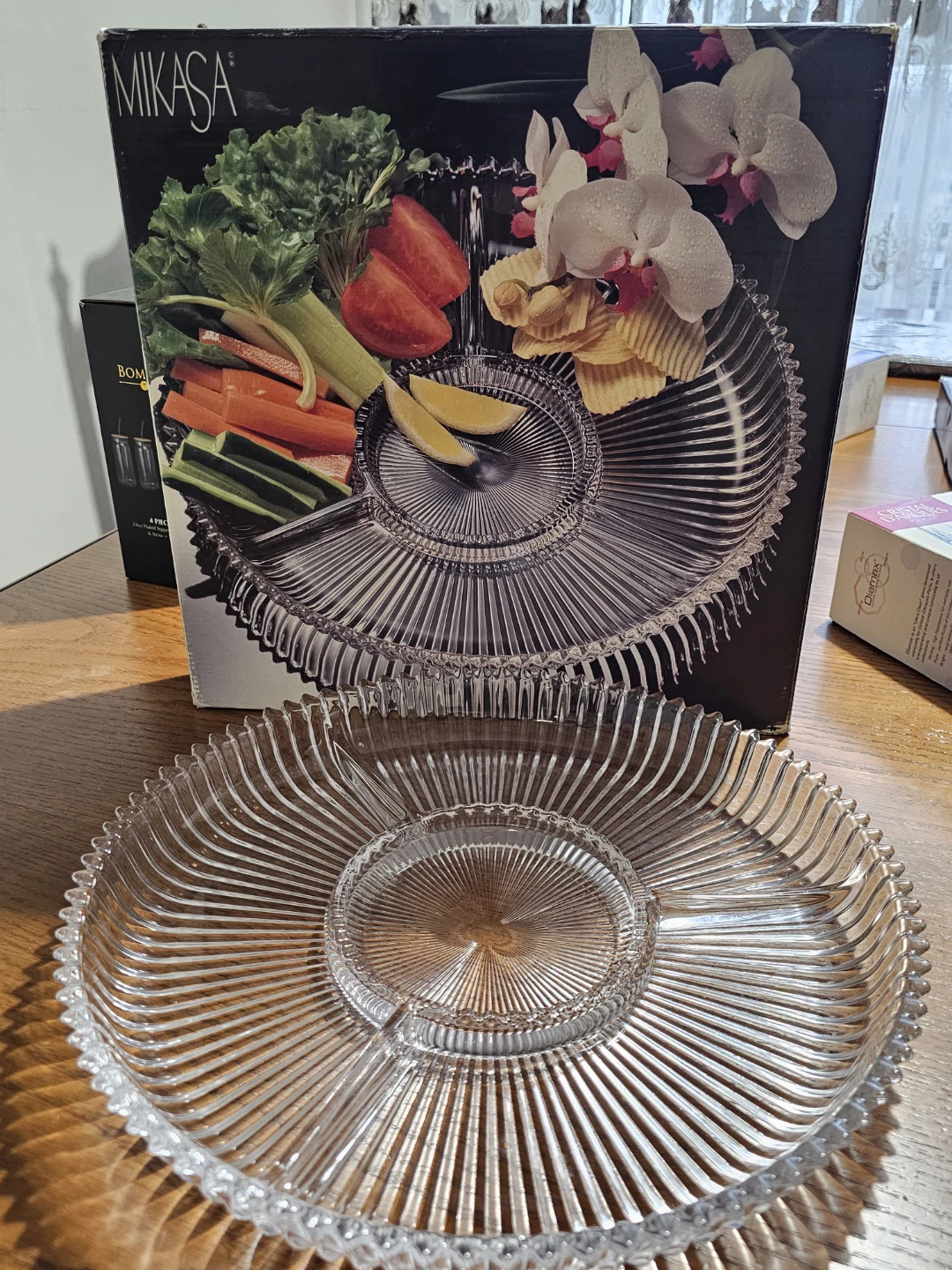 Glass serving platters - photo 5
