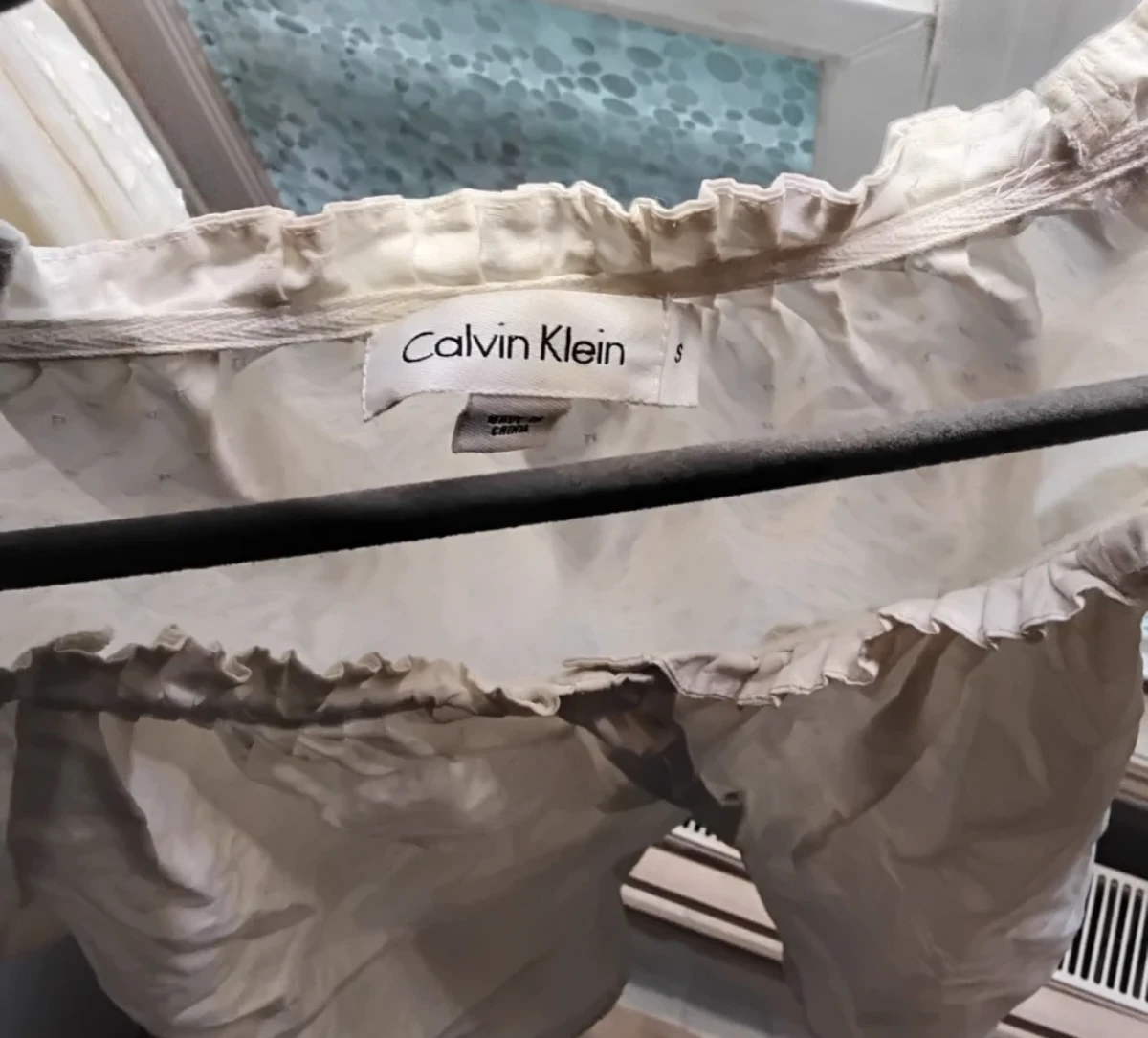 Calvin Klein Women's Off-the-Shoulder Blouse - photo 4