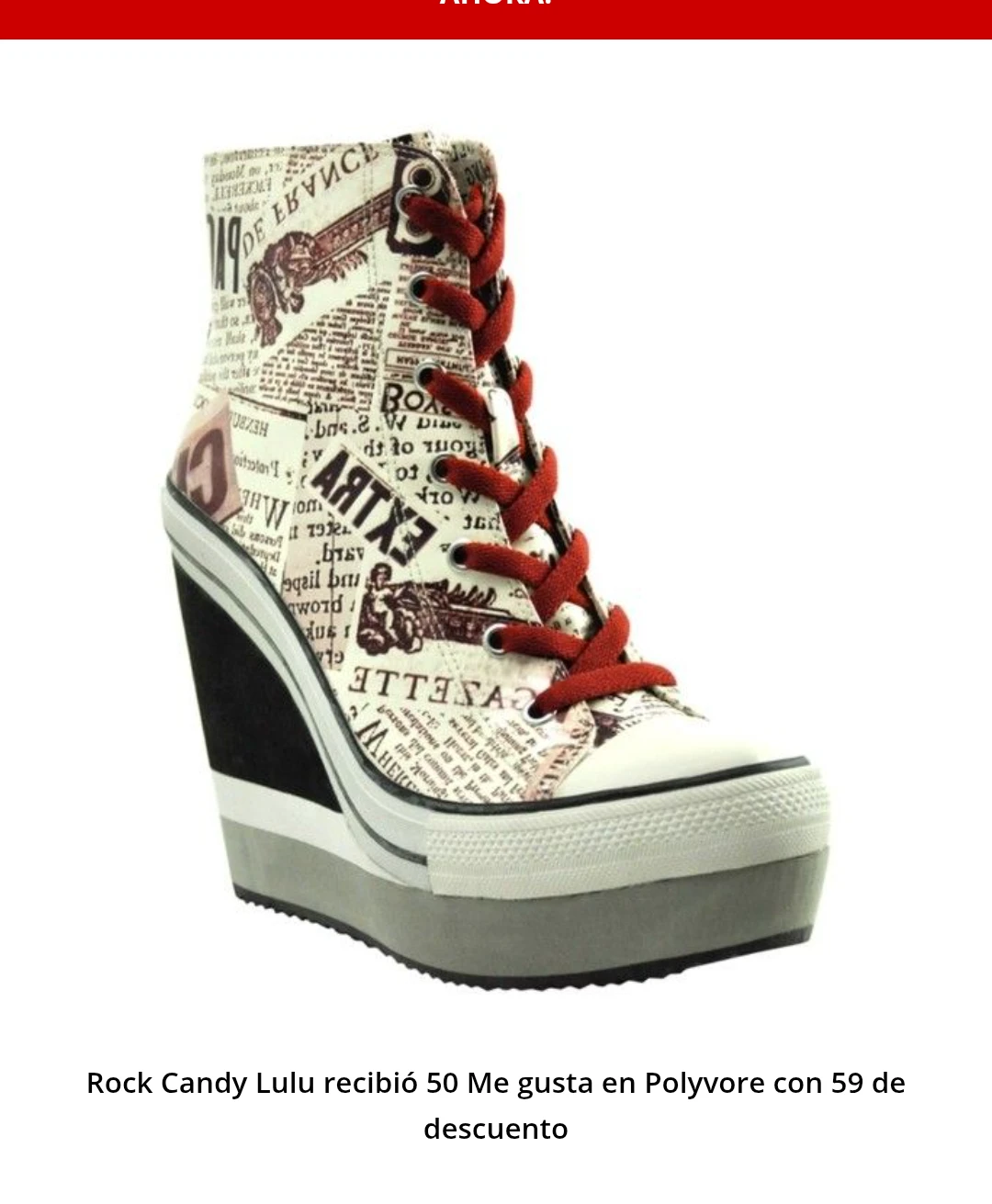 Rock Candy Lulu Wedge Sneakers - photo 2