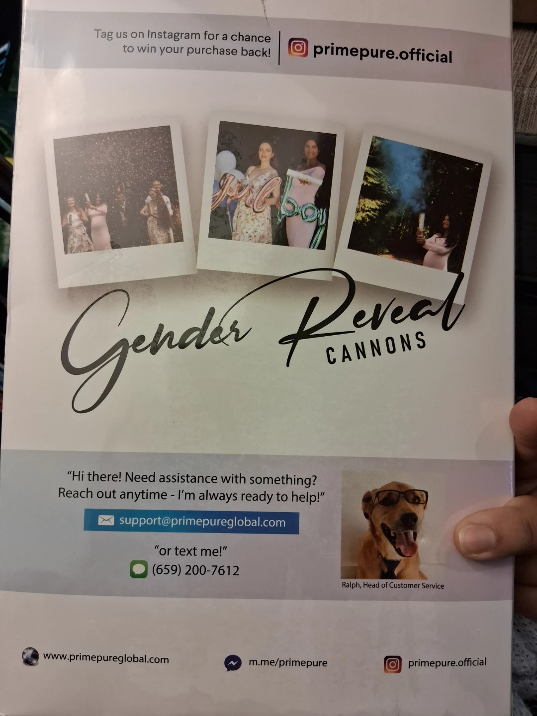 PrimePure Gender Reveal Cannons - photo 2