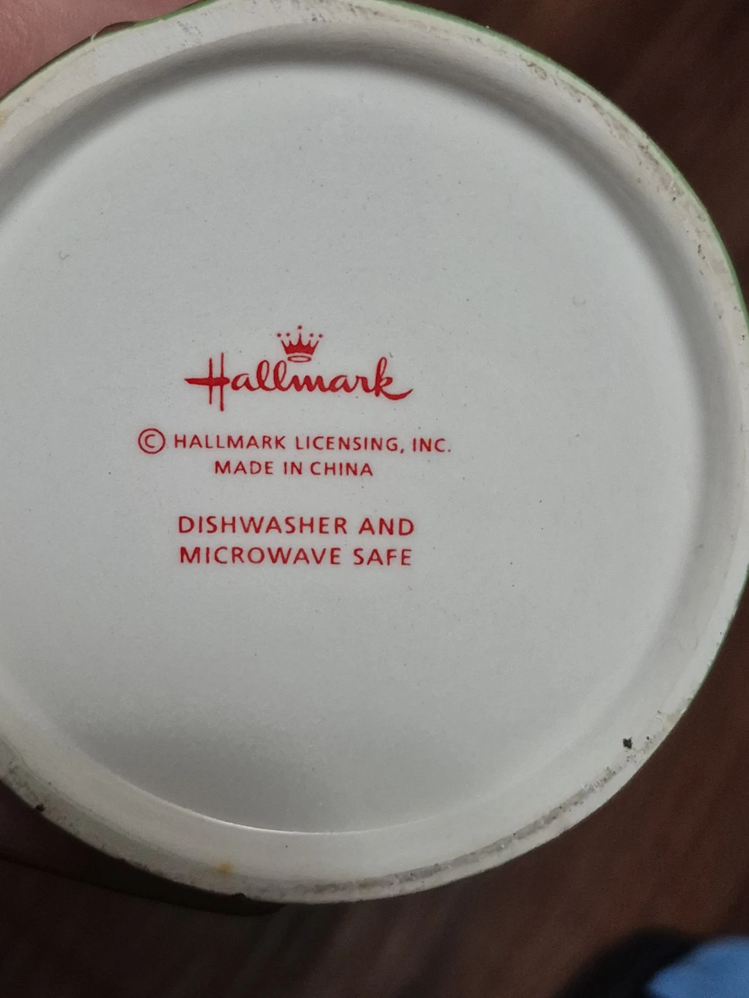 Hallmark "Is it wrong to love a man made of gingerbread?" Mug - photo 5