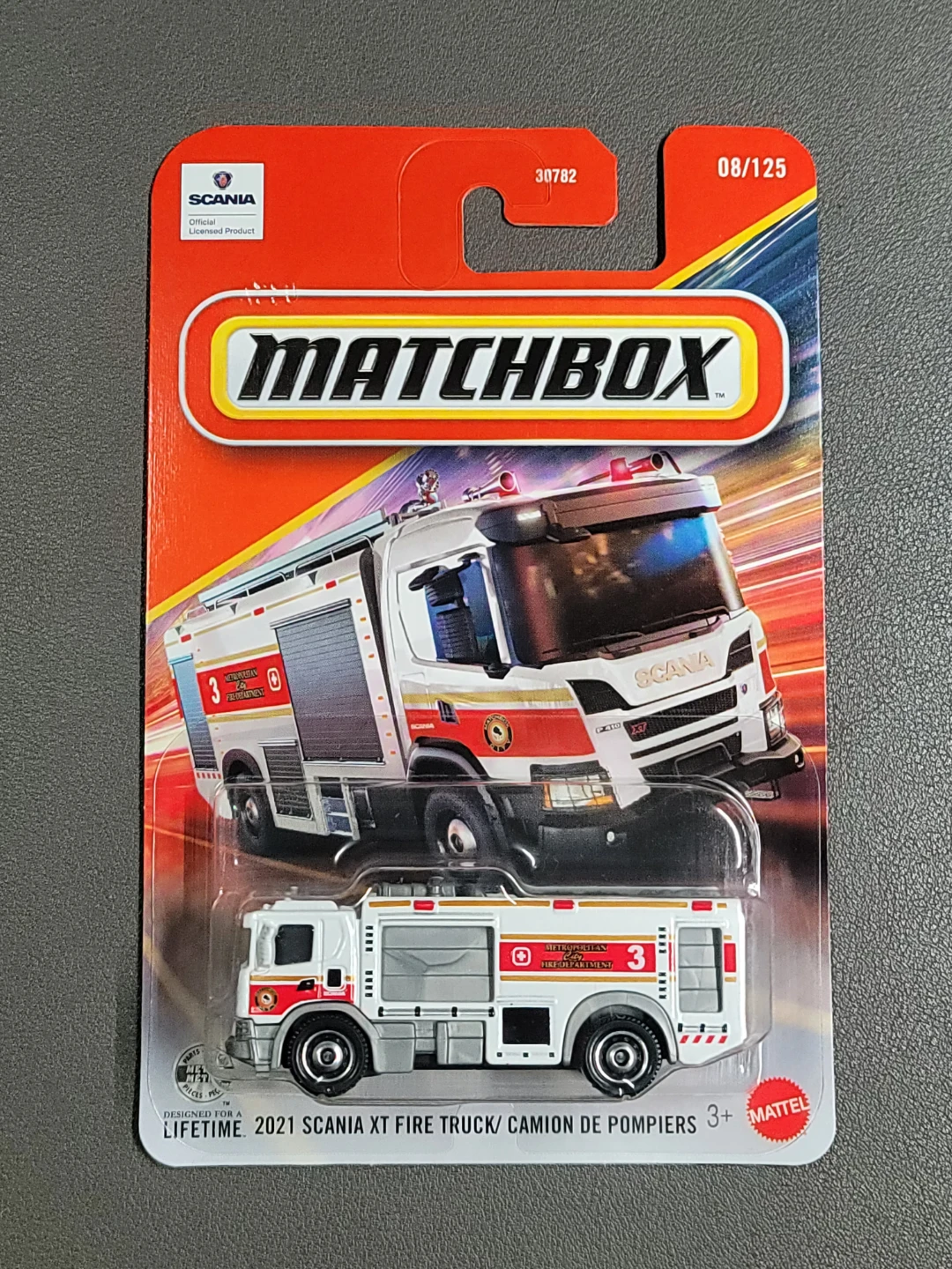 Matchbox 2021 Scania XT Fire Truck