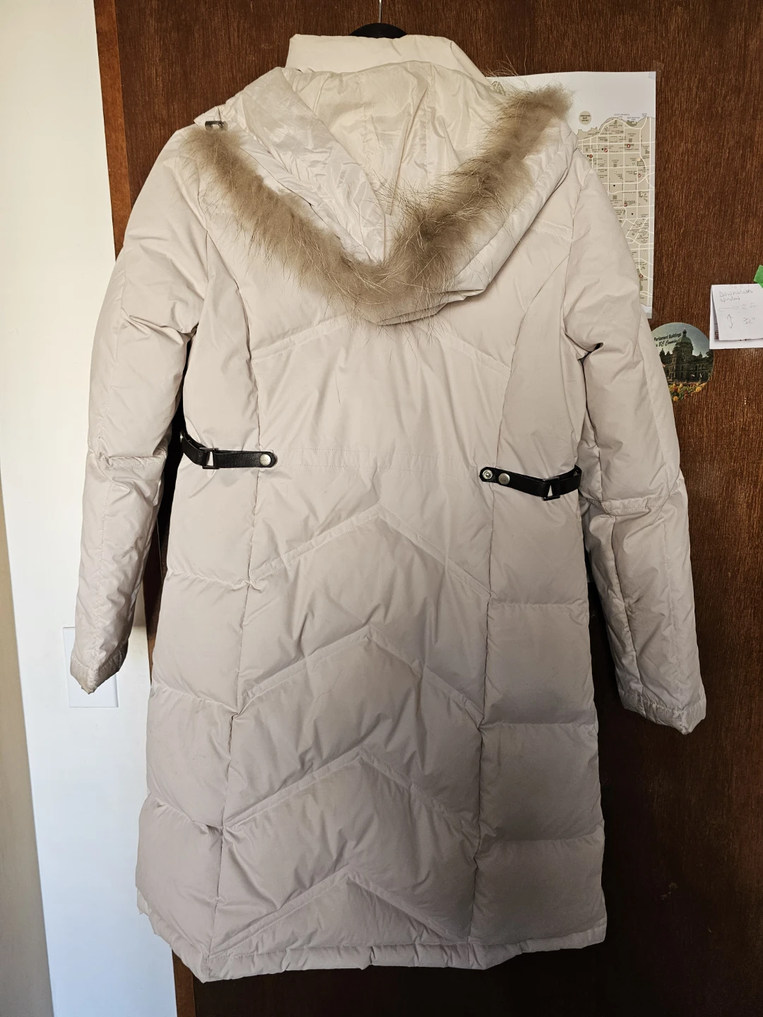 Frame Women's Down Parka - Cream - photo 2