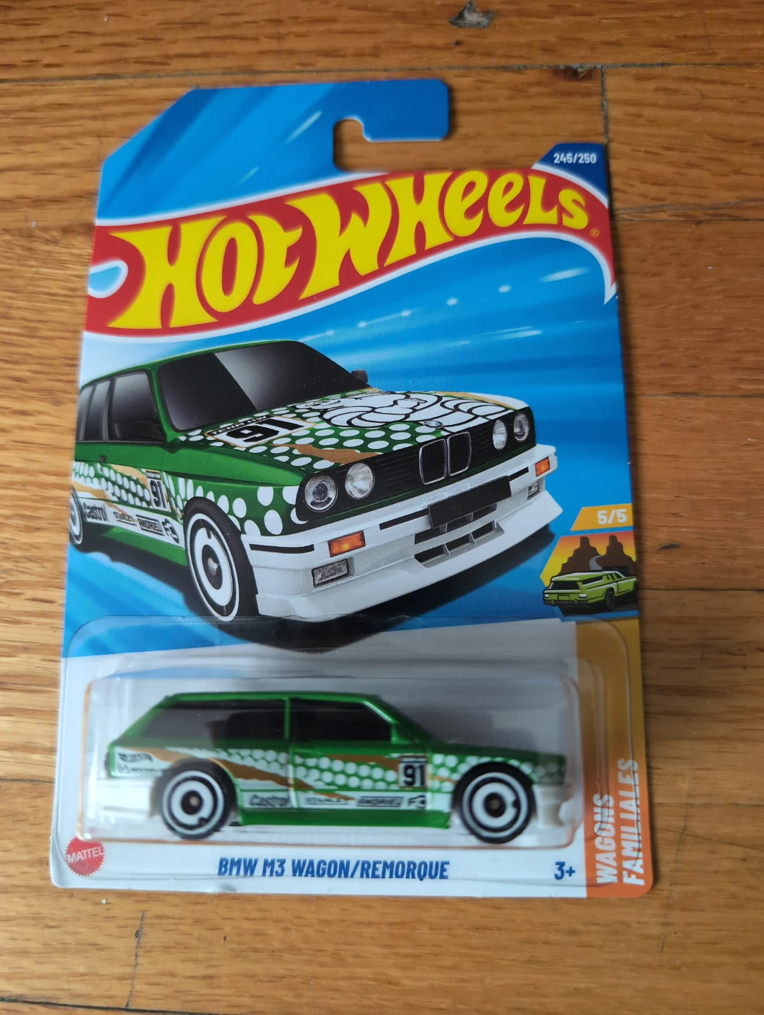 Hot Wheels BMW M3 Wagon/Remorque Die-cast Car