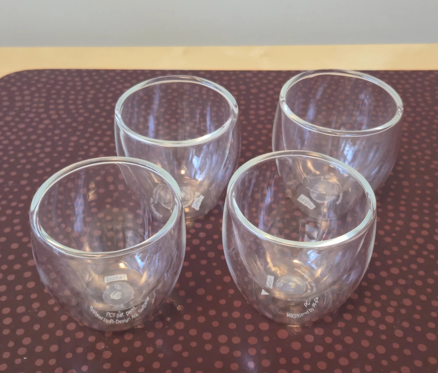 BODUM Double Wall Glasses (Espresso size)