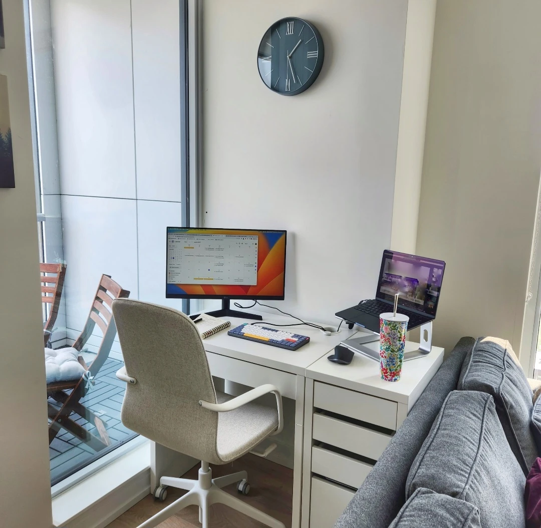 IKEA Work From Home Setup