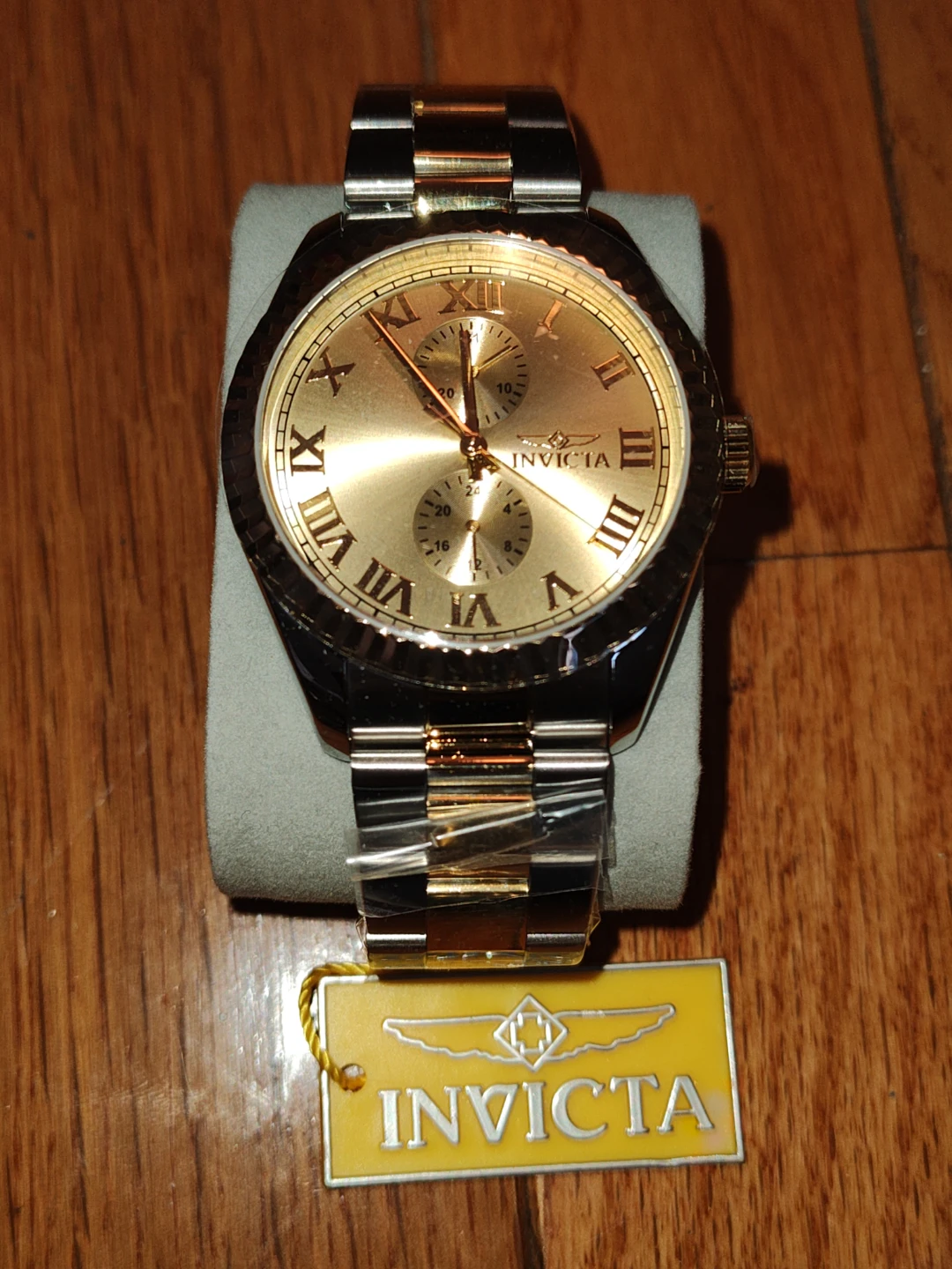 Invicta Specialty 43mm Yellow Dial Two-tone Stainless Steel - photo 2
