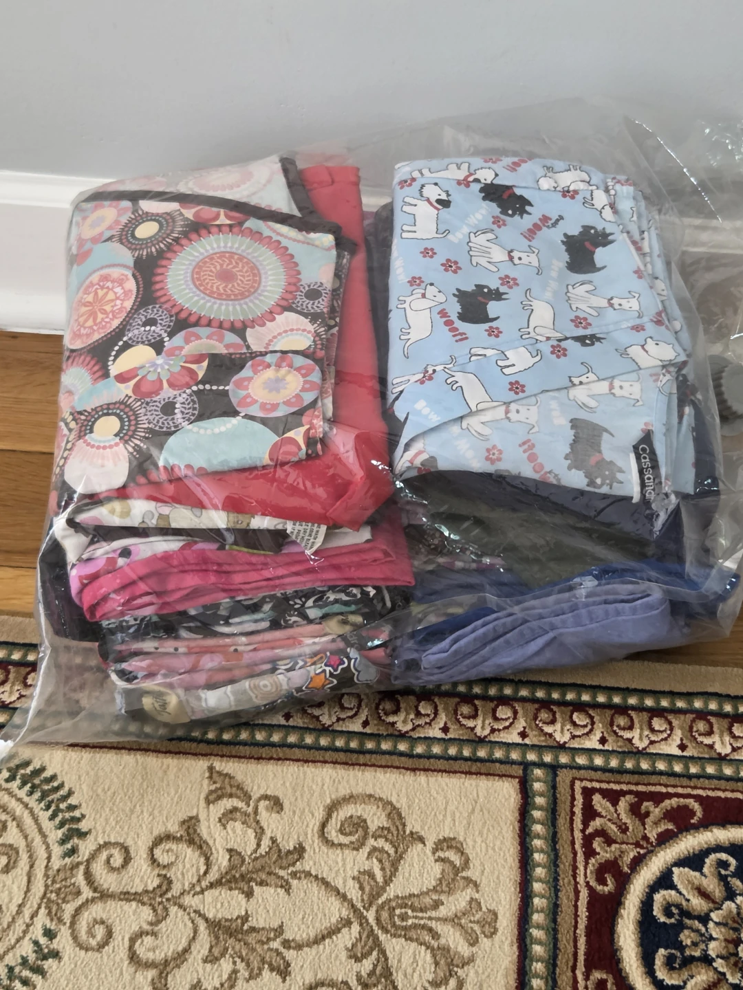 Assorted Printed scrubs top and bottom