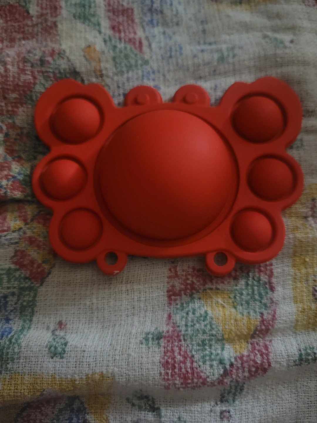 claires simple dimple crab fidget pop it toy