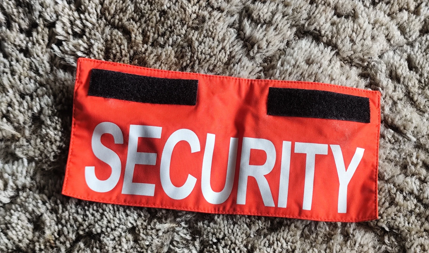 Orange Security Armband