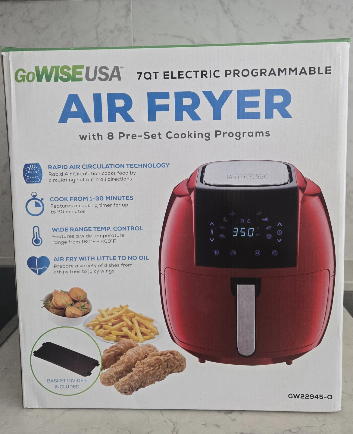Air Fryer GoWISE USA 7-quart - photo 4