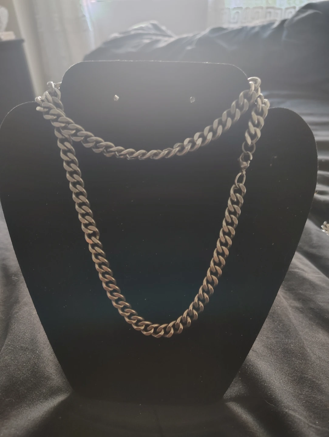 Men's Silver Chain Necklace