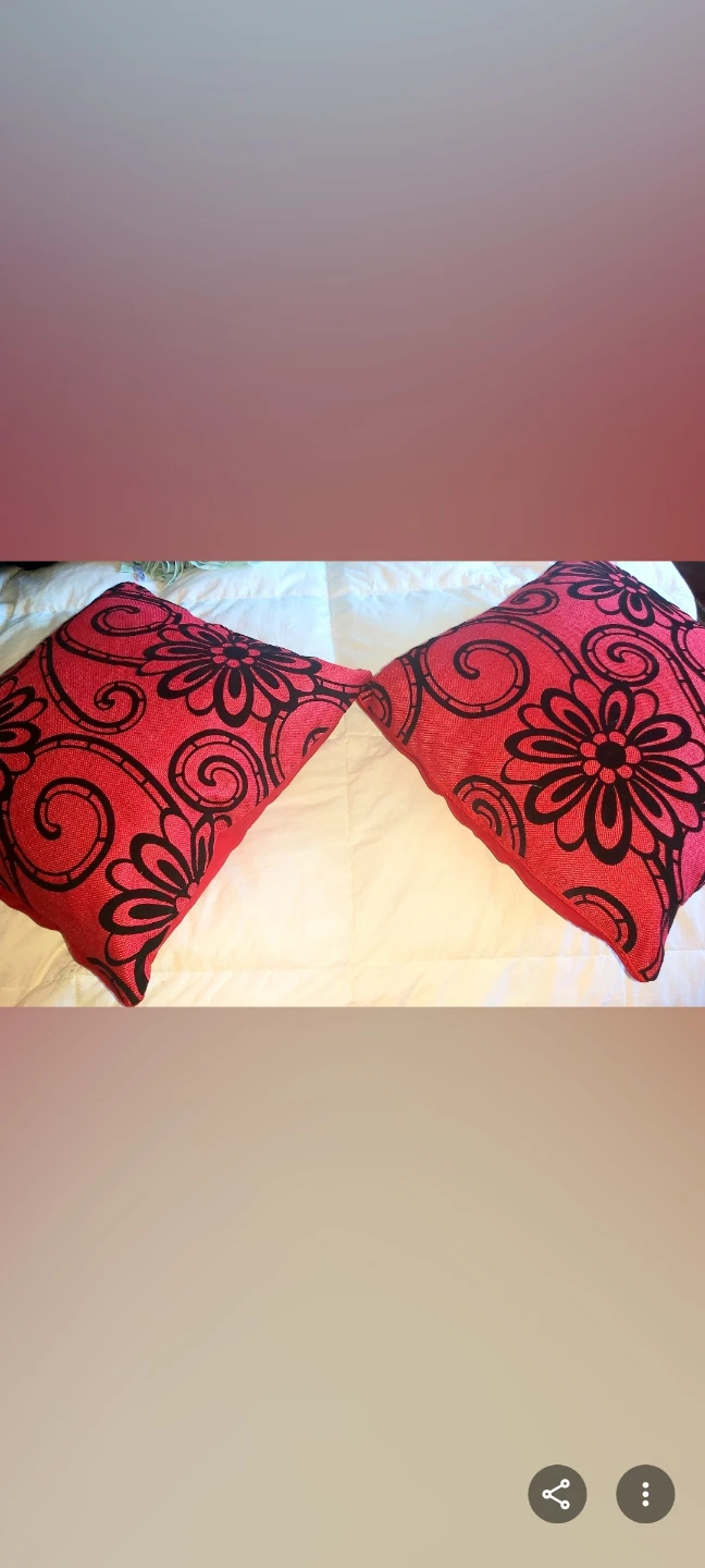 Set of 5 decorative throw pillows - photo 3