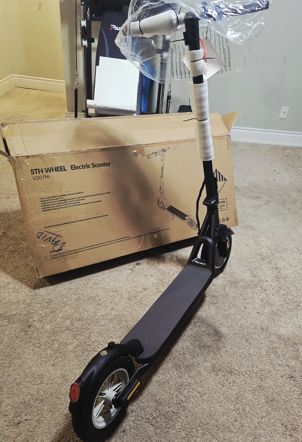 I'm selling a new scooter