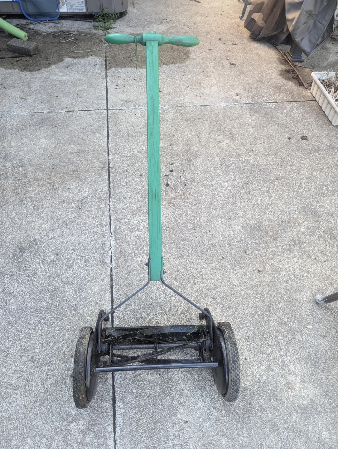 Green Reel Push Mower - photo 2