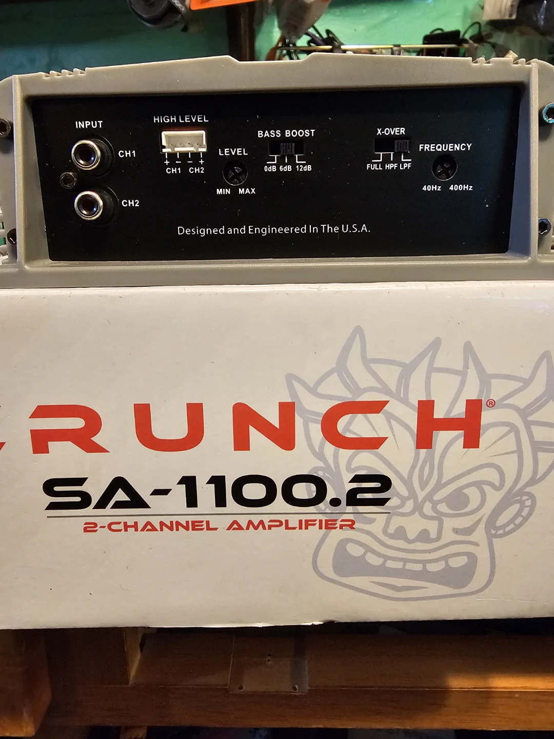 Crunch SA-1100.2 2-Channel Amplifier 1100 Watts - photo 4