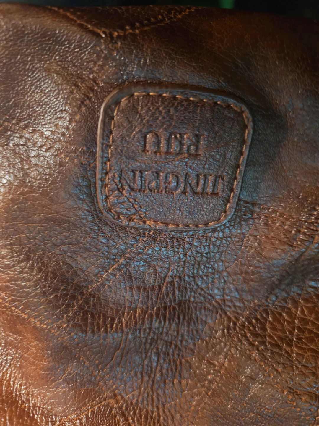 JINGPIN leather hobo bag - photo 2