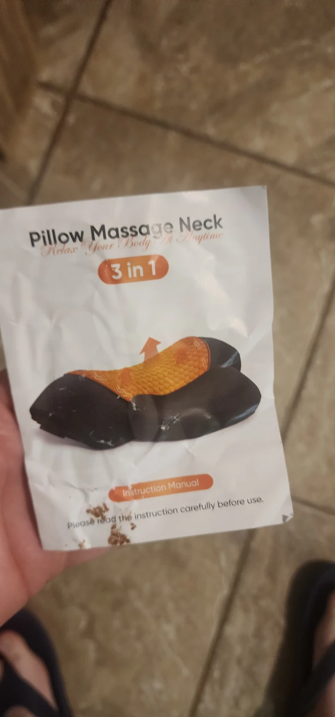 3-in-1 Pillow Massage Neck Relax Your Body Anytime - photo 3