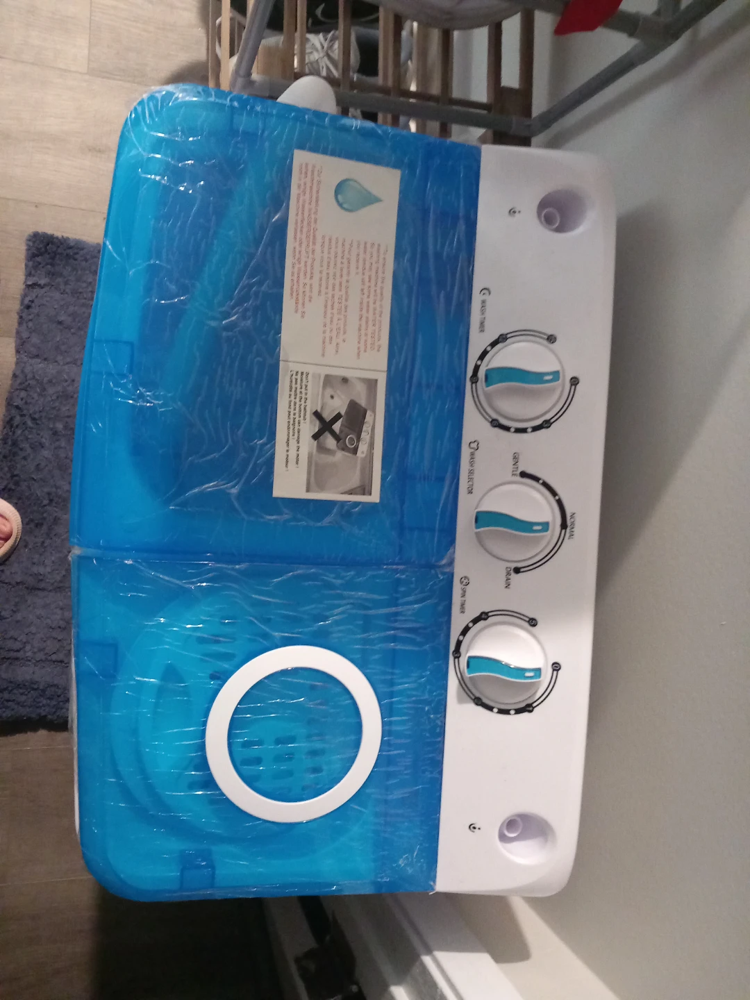 Portable Twin Tub Washing Machine - photo 2