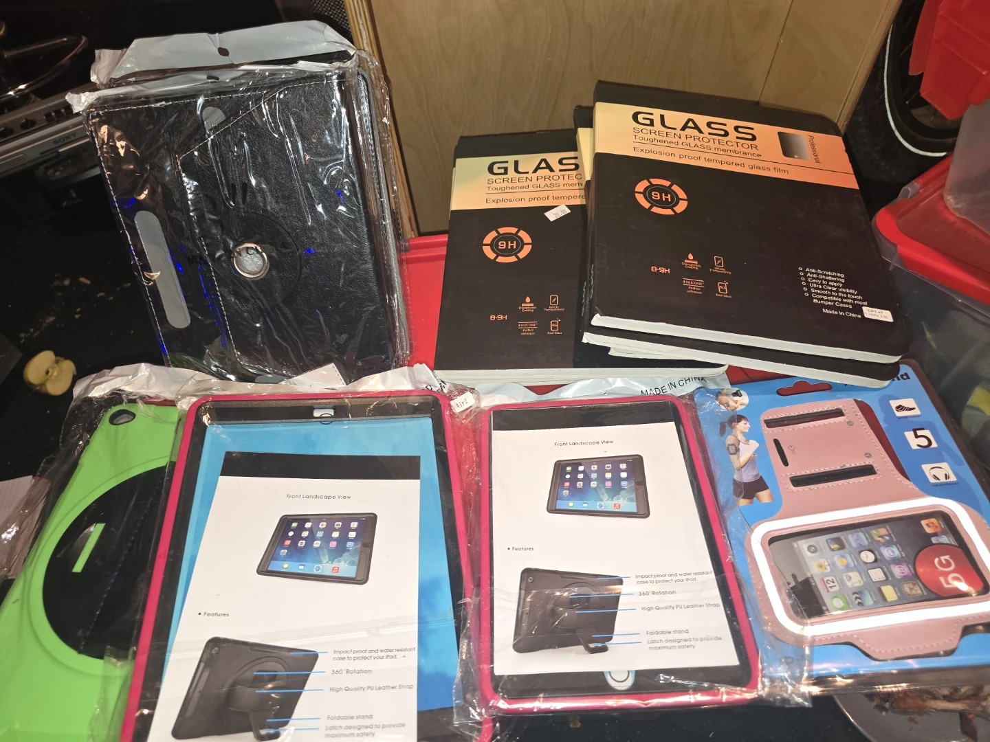 Assorted Phone and Tablet Accessories - Cases, Screen Protectors - photo 2