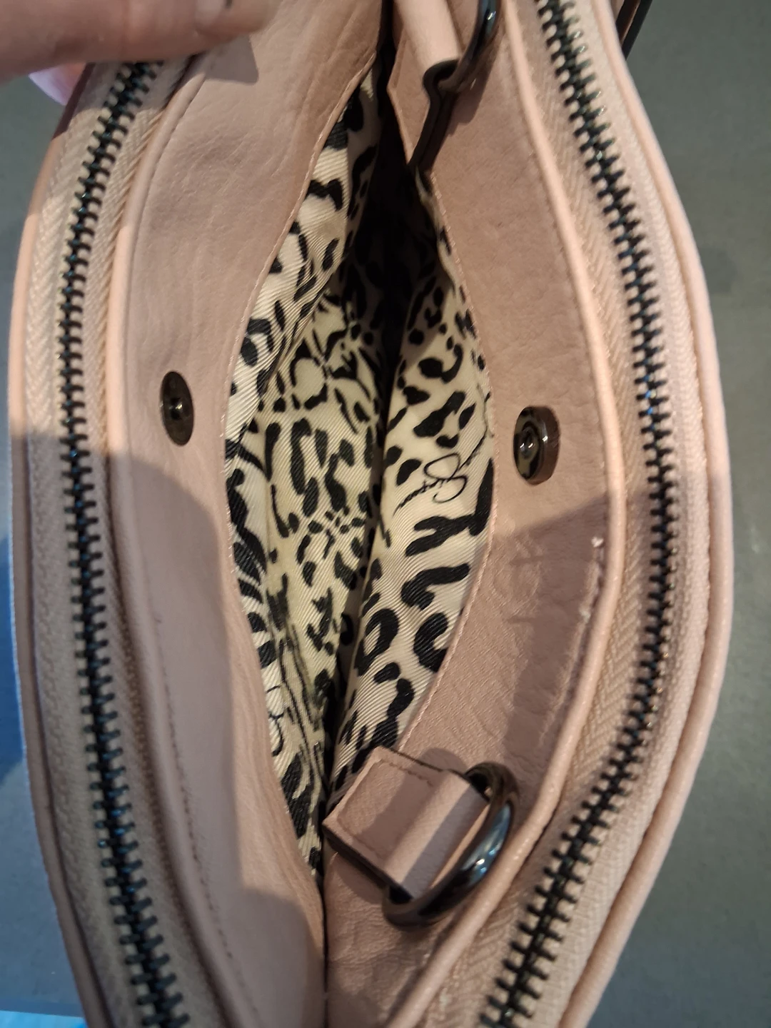 Jessica Simpson Pink Clutch/Crossbody Bag with Studs - photo 3