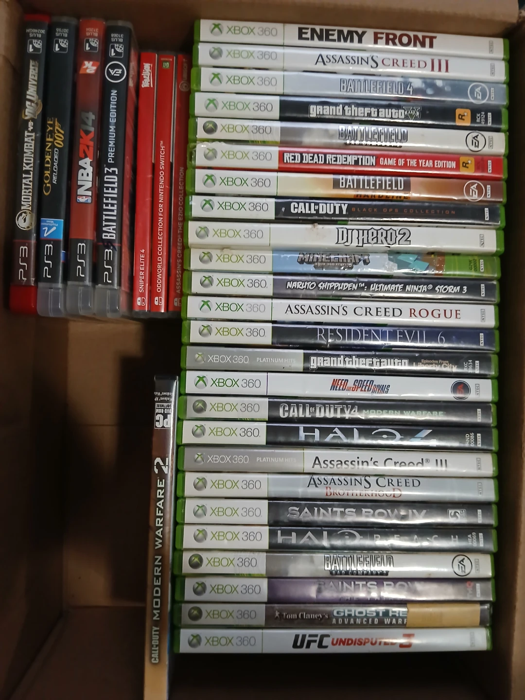 Xbox 360 Games Lot