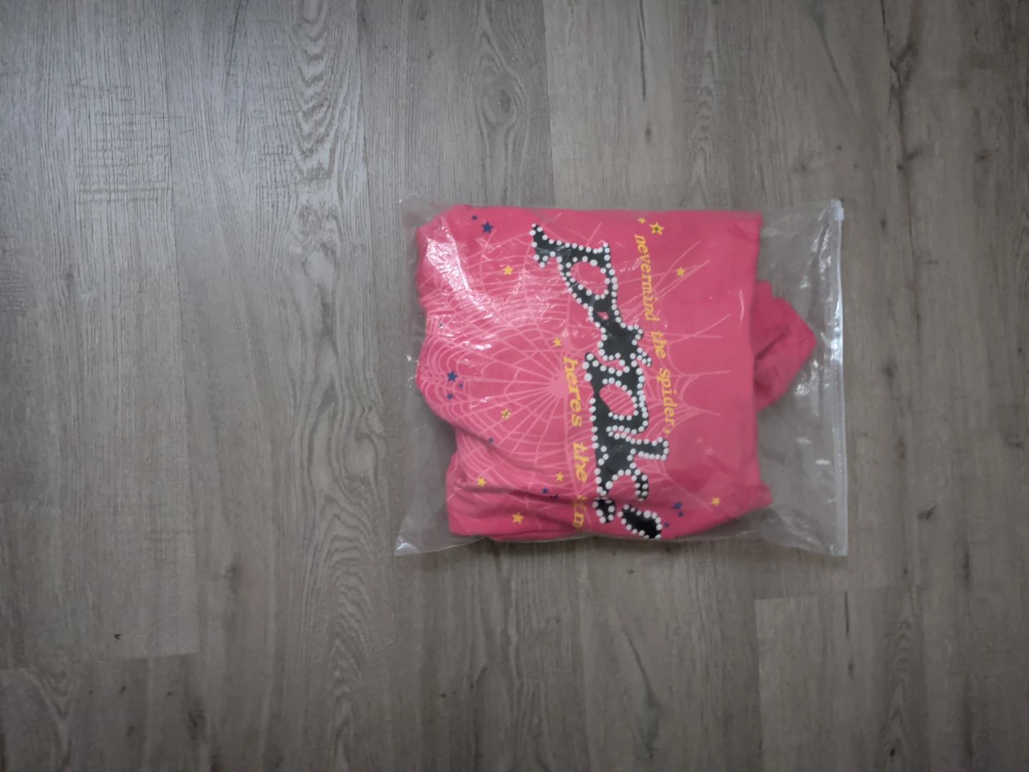 Spiderworldwide Pink Hoodie - Size M