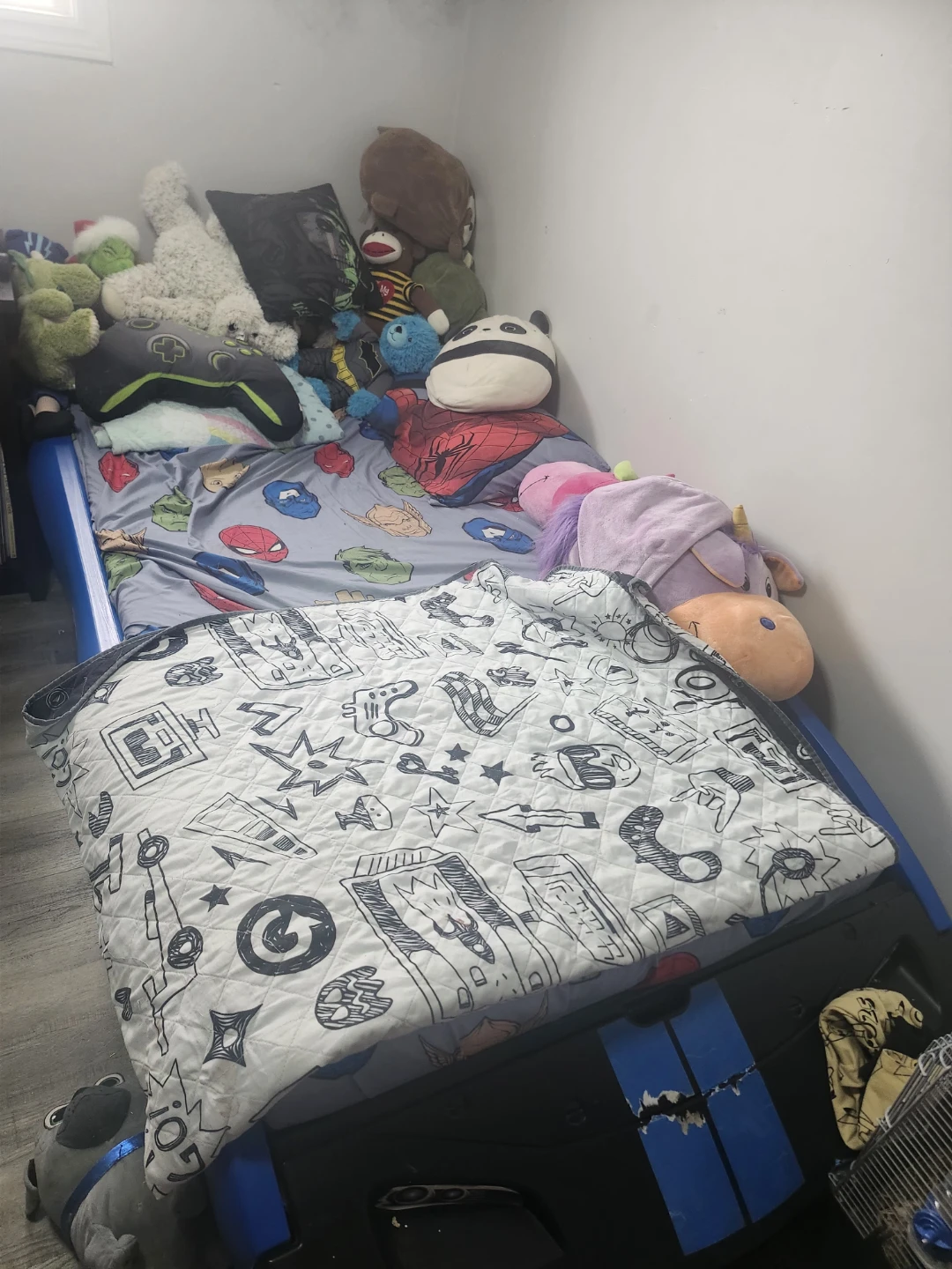 Little Tikes Blue Race Car Toddler Bed - photo 2