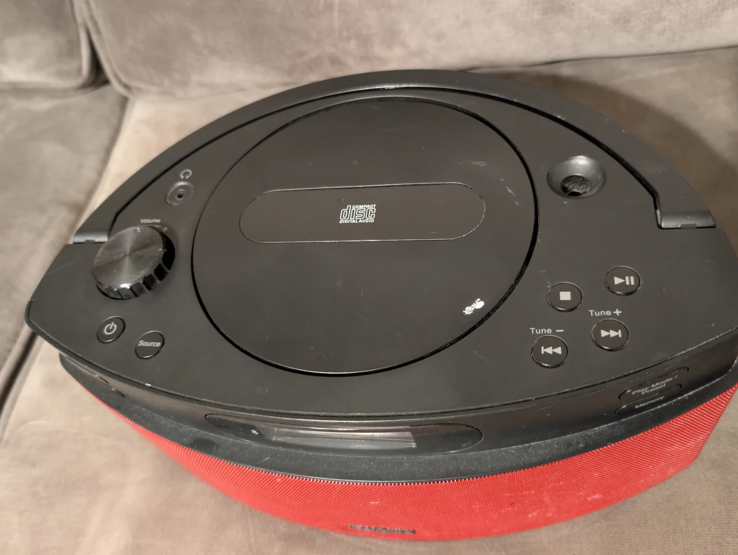 Insignia CD Player Boombox Radio with Bluetooth - photo 2